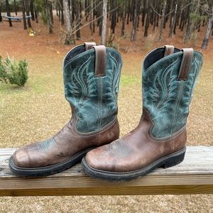 J.B. Dillon Square Steel Toe Boots